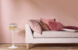 Sơn Abott | Nhẹ nhàng với phòng ngủ sơn màu hồng nhạt | Abott.vn