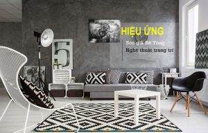 Sơn Abott | Nổi bật với phong cách sơn hiệu ứng giả bê tông | Abott.vn